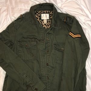 Army green jacket